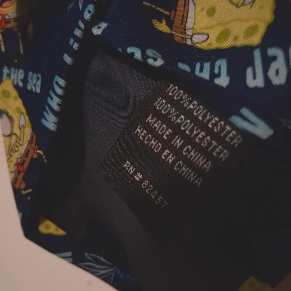 Nickelodeon SpongeBob Kids Tie - Blue and Yellow